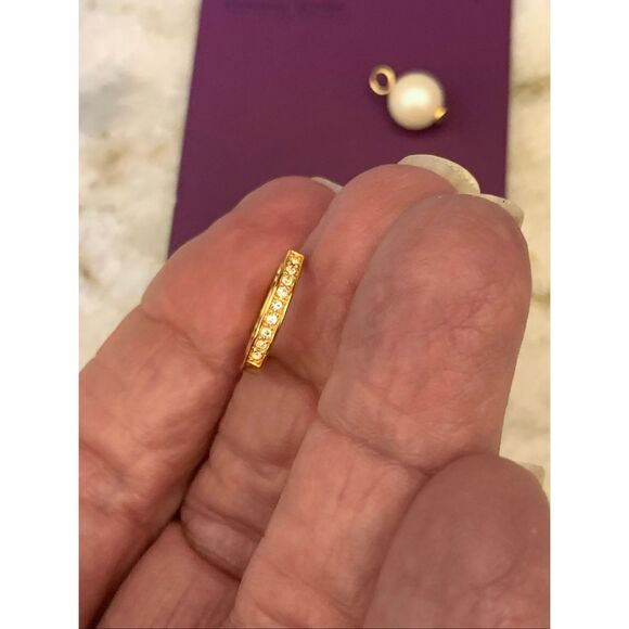 s-l400.jpg Origami Owl Gold and Pearl Earrings #stunning #pearl